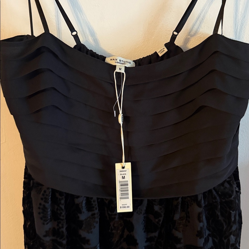 Max Studio Velvet Devore Maxi Dress - NWT - Picture 3 of 6